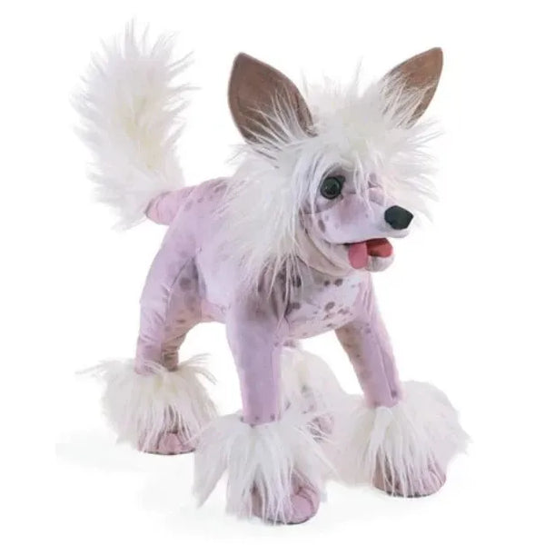 Folkmanis Chinese Crested Dog Plush (25 cm)