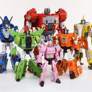 Black Mamba 5 in 1 Mega Transformers Figurines