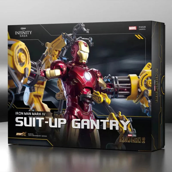ZD Toys Iron Man MK4 Suit Up Gantry Figure (18 cm)
