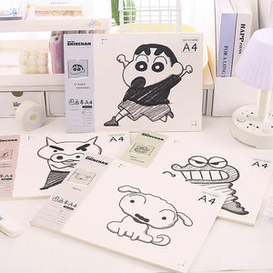 Crayon Shin-chan Beginner Series A4 Sketchbook
