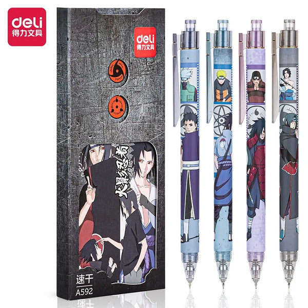 Deli A592 Naruto Gel Pen (Set of 4)