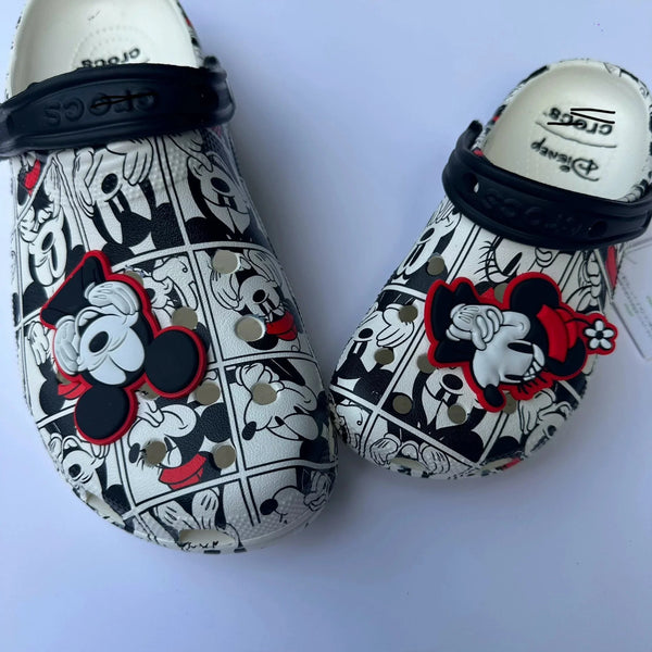 DZNY Vintage Mouse Couple Clogs