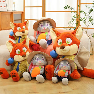 Zootopia Carrot Judy & Berry Nick Plushie