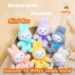 Miffy Rabbit Macaron Keychain Blind Box