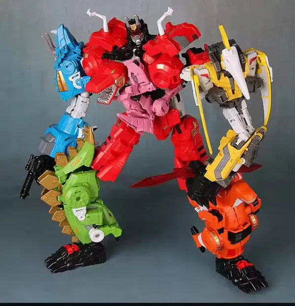 Black Mamba 5 in 1 Mega Transformers Figurines
