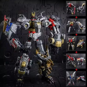 Black Mamba 5 in 1 Mega Transformers Figurines