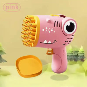 Dinosaur Bubble Machine Gun Toy