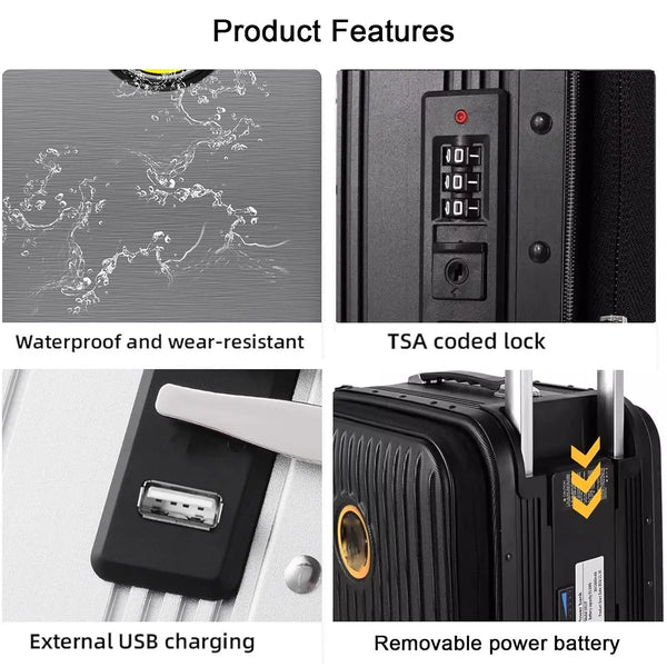 LVSHANGMEI Edifier Smart Rideable Electric Suitcase