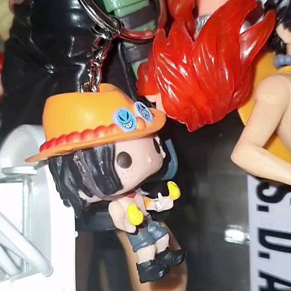 Funko Pop Portgas D. Ace Keychain
