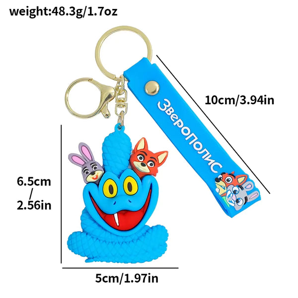 Zootopia 2 New Adventures Keychain