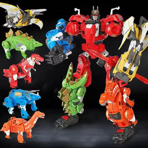 Black Mamba 5 in 1 Mega Transformers Figurines