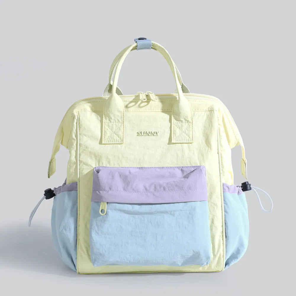 Pastel Block Voyager Japanese Backpack