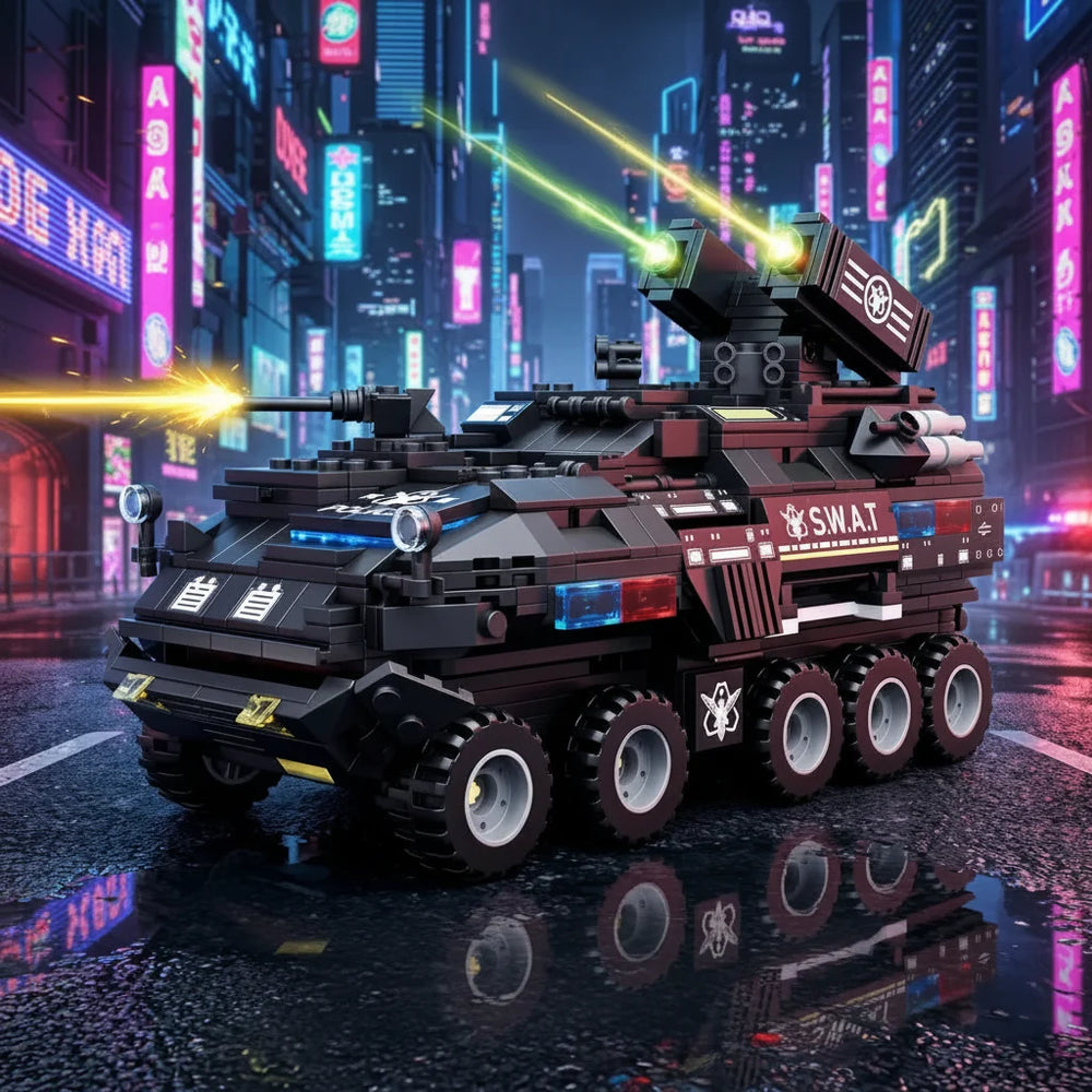 Shadow Strike Tactical Interceptor Building Blocks (572 pcs)
