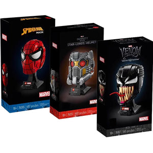 Superhero Helmet Building Blocks