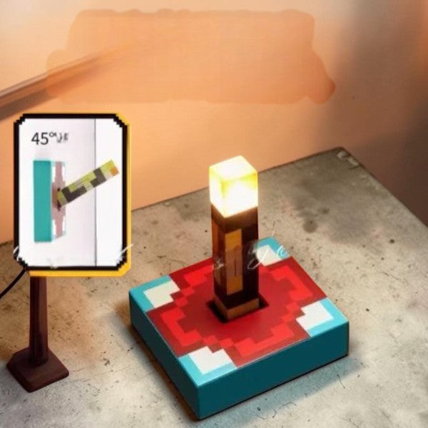 Minecraft Magnetic Pixel Sword & Torch