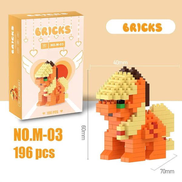 Bricks My Little Pony Micro Building Blocks