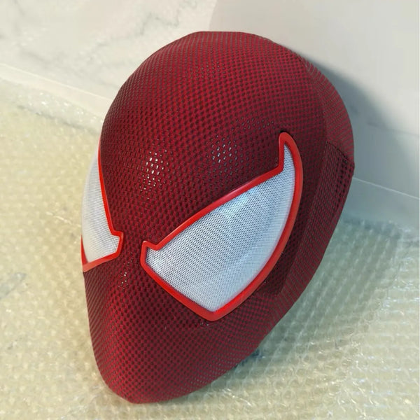 Spider-Man Miles Morales Classic Red-Rim Premium Mask