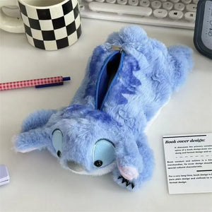 Stitch Galactic Soft Plush Pouch