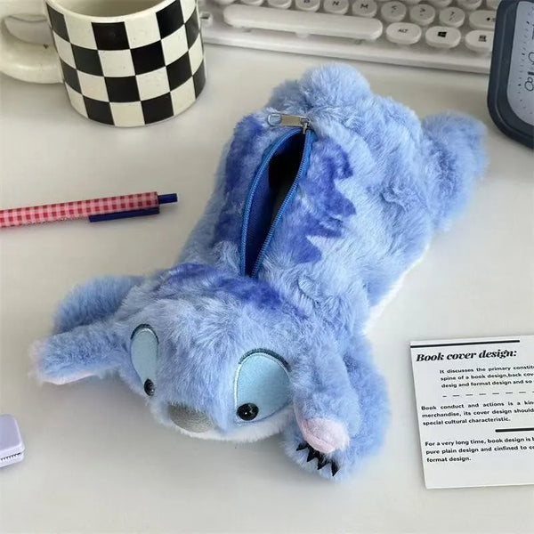 Stitch Galactic Soft Plush Pouch