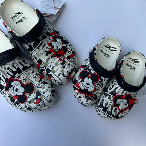 DZNY Vintage Mouse Couple Clogs