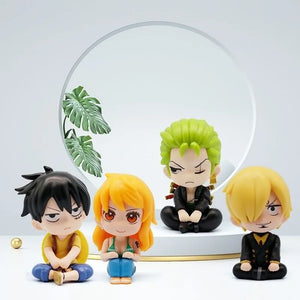 One Piece Look Up Chibi Figurines (Set of 4)