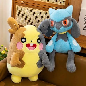 Pokemon Morpeko and Riolu Ultimate Plush Collection