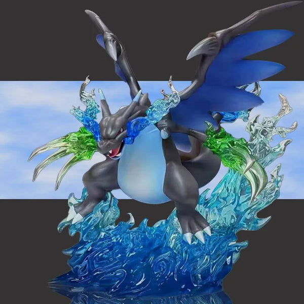 Mega Charizard X Blast Burn Ver. Figure (18 cm)