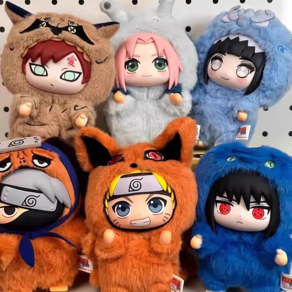 Naruto Beast Party Plush Keychain