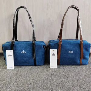 Alo Denim Feels Carryall Handbag