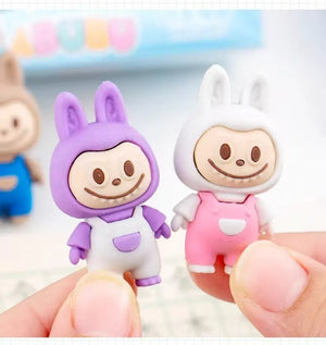 Standing Labubu Premium Erasers (Set of 4)