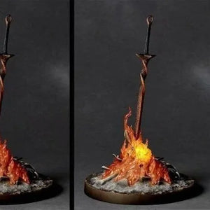 Dark Souls Bonfire Luminous Sword Statue