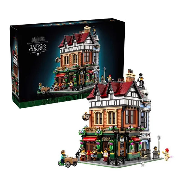 British Street Tudor Corner Building Blocks (3,266 Pcs)