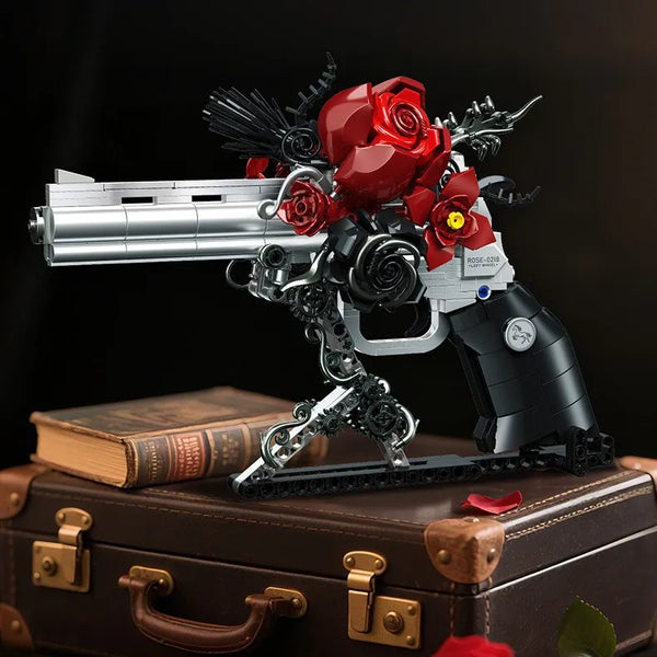 JJ9218 Gothic Rose Revolver Building Blocks (631 Pcs)