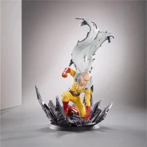 One-Punch Man Saitama Kneeling Pose Figure (24 cm)