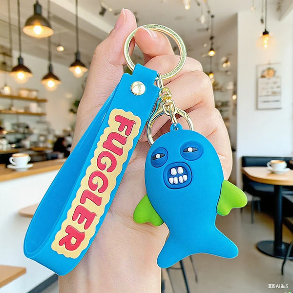 Fuggler Nightmare Neighbour 3D Keychain