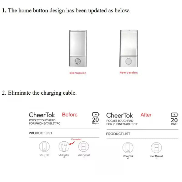 CheerTok All-in-One Pocket Remote
