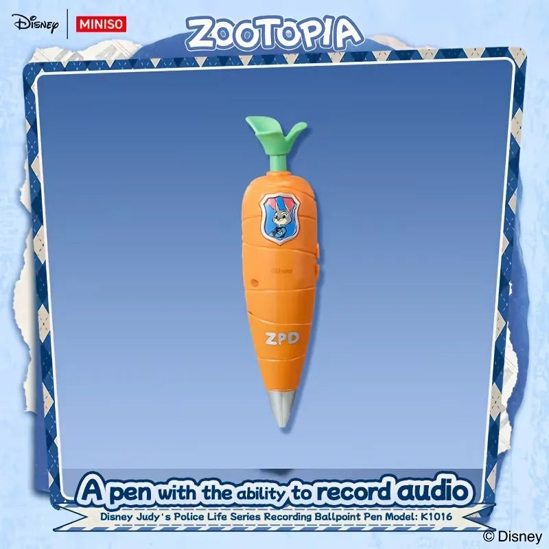 Zootopia Judy Hopps Carrot Recorder Pen
