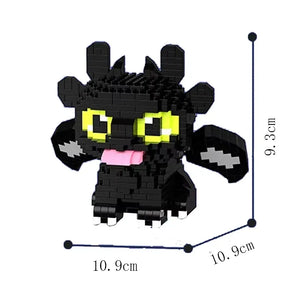 HTTYD Toothless Micro Building Blocks