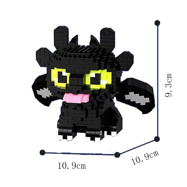 HTTYD Toothless Micro Building Blocks