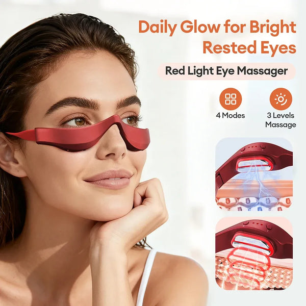 Aura Vision Red Light Therapy Eye Mask