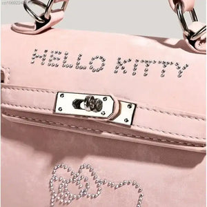 Hello KT Pinkish Sparkles Tote Bag