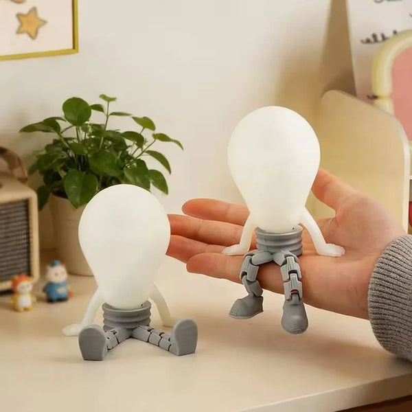 Bright Idea Glow-in-the-Dark 3D Articulated Figurine