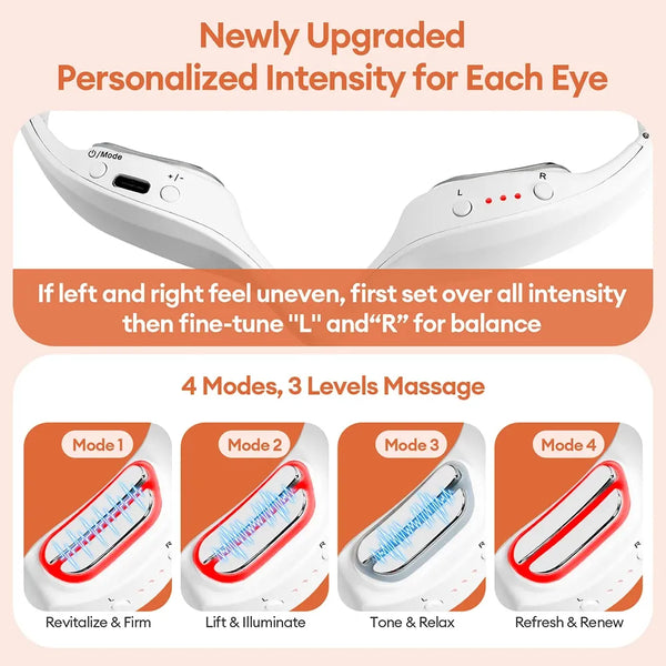 Aura Vision Red Light Therapy Eye Mask