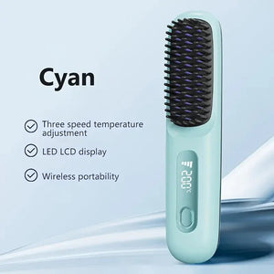 AuraGlide Wireless Straightening Brush