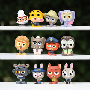 Zootopia 2 Crazy Animal Figures (Set of 12)