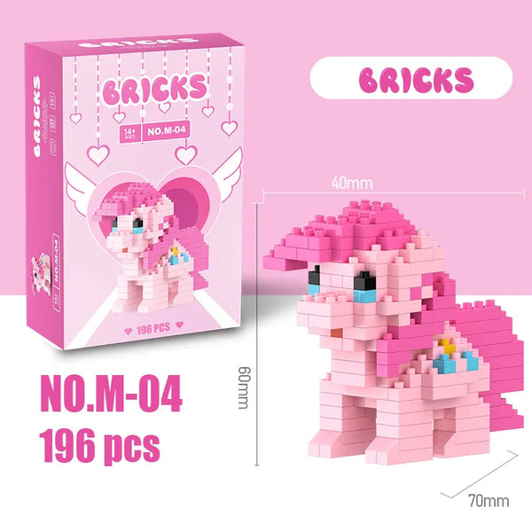 Bricks My Little Pony Micro Building Blocks