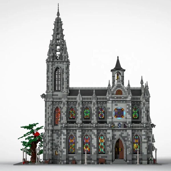MOC-29962 Gothic Modular Epic Cathedral Building Blocks (22007 Pcs)