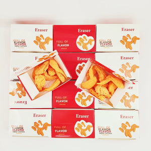 Fried Chicken Simulation Eraser (Set of 8)
