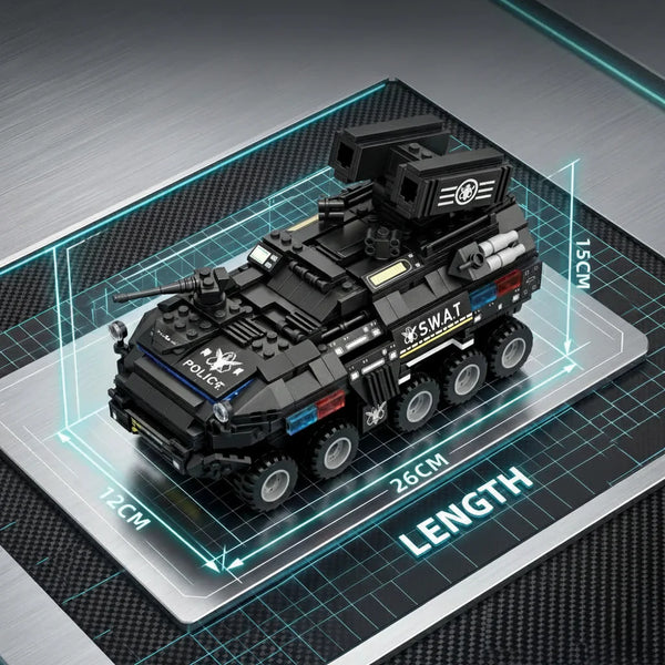Shadow Strike Tactical Interceptor Building Blocks (572 pcs)