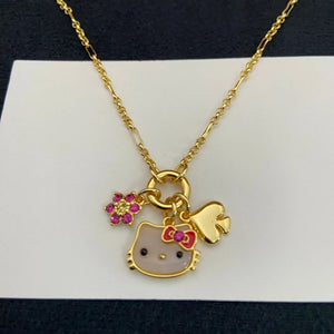 Sweet Kitty Light Luxury Multi-Charm Set